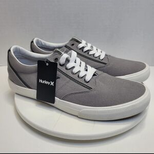 Hurley Men's Gray Kayo Lace-Up Sneakers Shoe